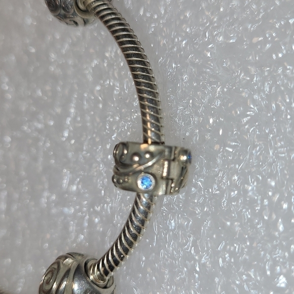 Vintage Pandora Charm Bracelet with Charms 925 - Picture 5 of 10